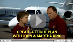 John & Martha King explain how to create a flight plan using FltPlan.com