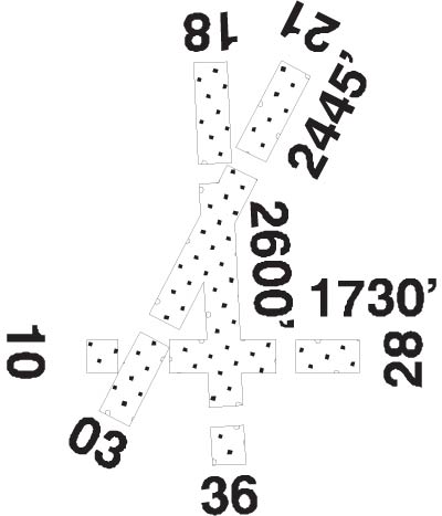 Airport Diagram of CPT3