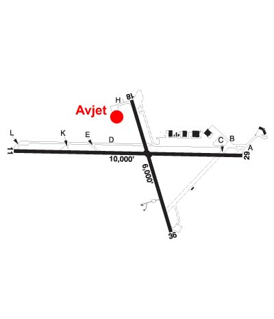 Airport Diagram of CYBG