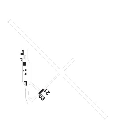 Airport Diagram of CYED