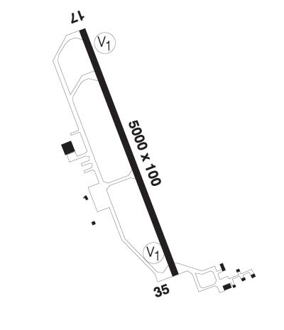 Airport Diagram of CYTA