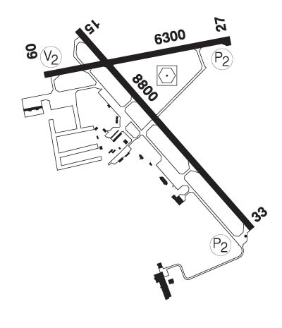 Airport Diagram of CYXU