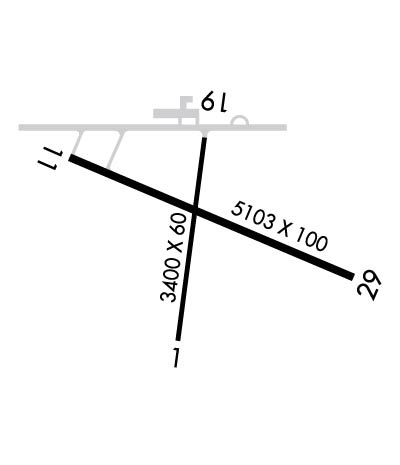 Airport Diagram of K1H2