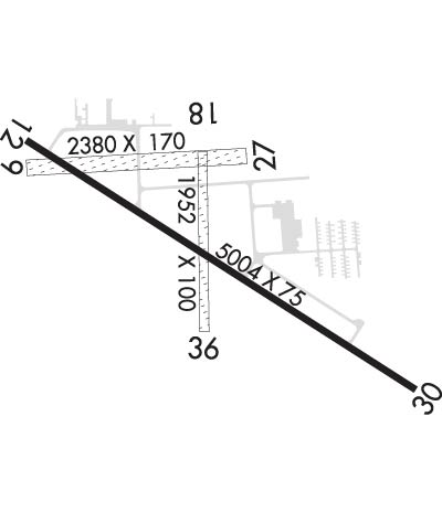 Airport Diagram of K9D9