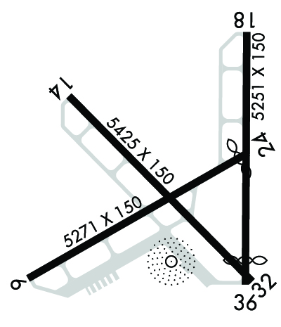 Airport Diagram of KAAF