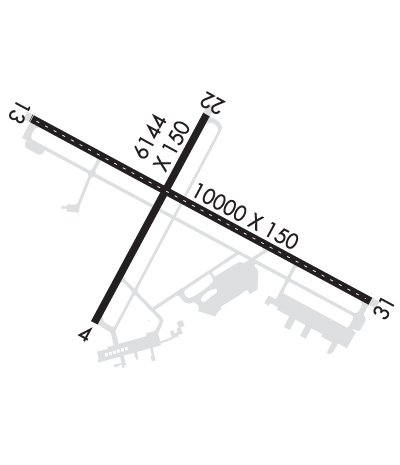 Airport Diagram of KACY