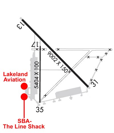 Airport Diagram of KADM