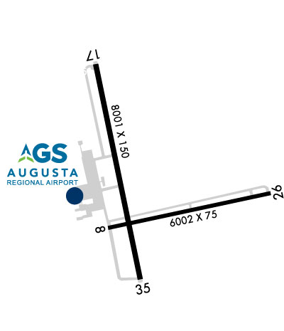 Airport Diagram of KAGS
