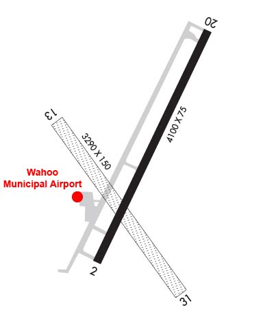 Airport Diagram of KAHQ