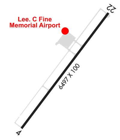 Airport Diagram of KAIZ