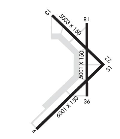 Airport Diagram of KARG