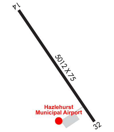 Airport Diagram of KAZE