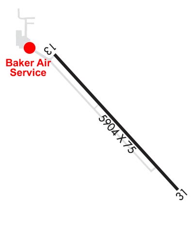 Airport Diagram of KBHK