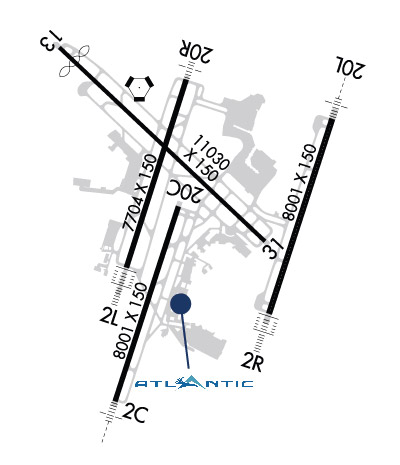 Airport Diagram of KBNA