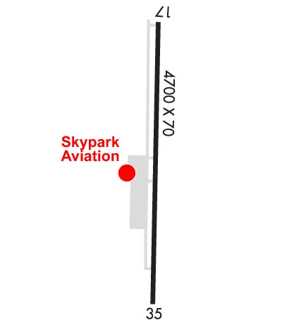 Airport Diagram of KBTF