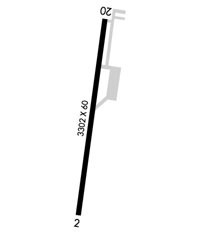 Airport Diagram of KCDA