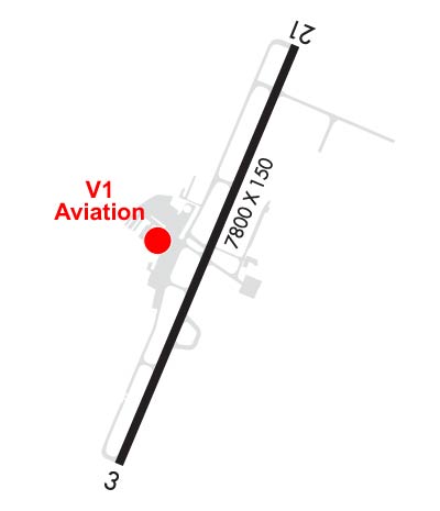 Airport Diagram of KCKB