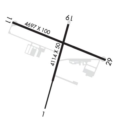 Airport Diagram of KCMY