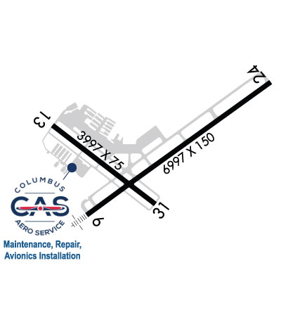 Airport Diagram of KCSG