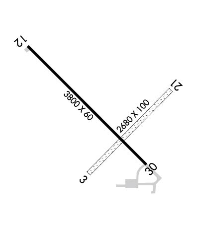 Airport Diagram of KD50