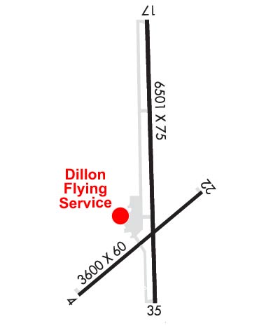 Airport Diagram of KDLN