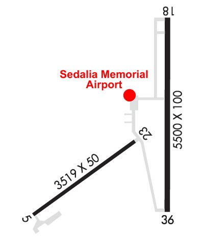 Airport Diagram of KDMO
