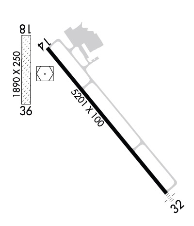 Airport Diagram of KDTL