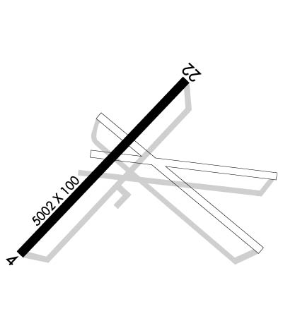 Airport Diagram of KDYA