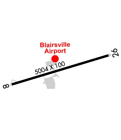 Airport Diagram of KDZJ