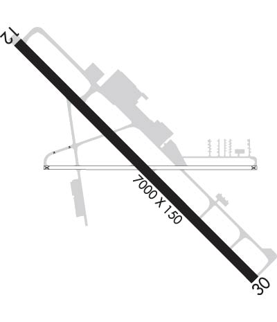 Airport Diagram of KEAT