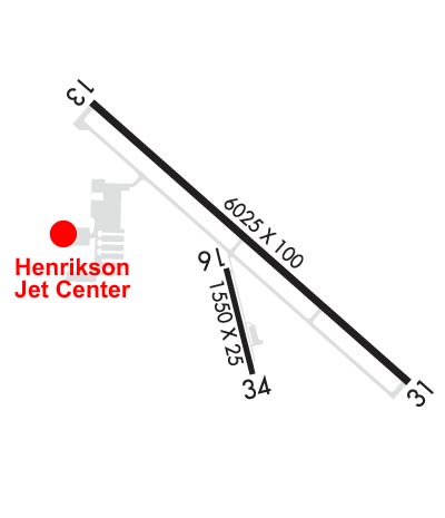 Airport Diagram of KEDC
