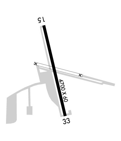 Airport Diagram of KEIK