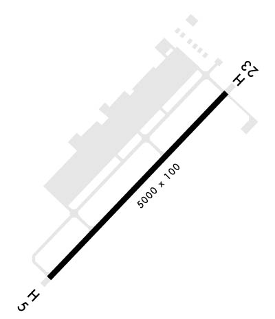Airport Diagram of KEOD