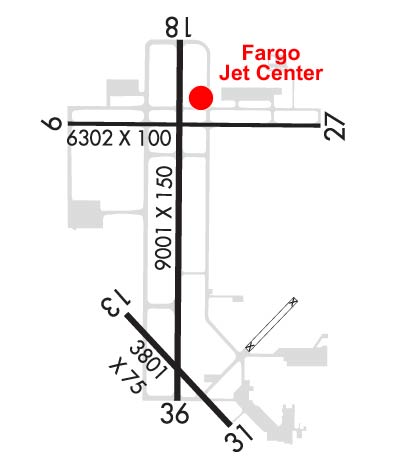 Airport Diagram of KFAR