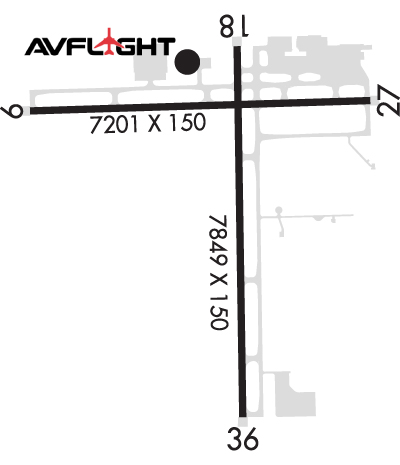 Airport Diagram of KFNT