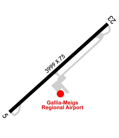Airport Diagram of KGAS
