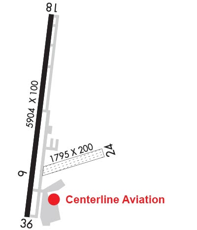 Airport Diagram of KGUY