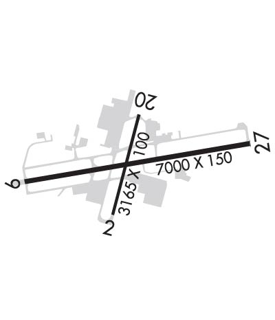 Airport Diagram of KHGR