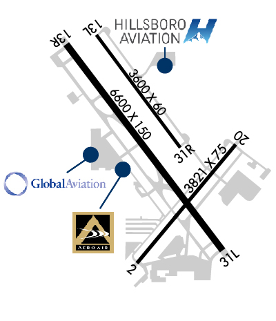 Airport Diagram of KHIO