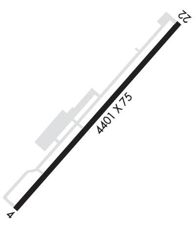 Airport Diagram of KHYW