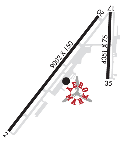 Airport Diagram of KIDA