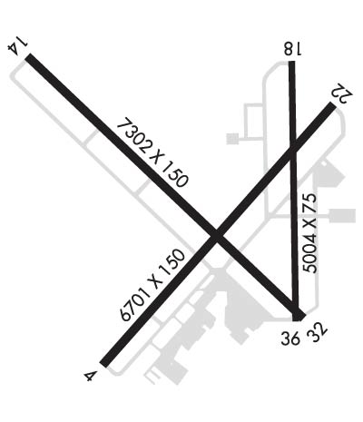 Airport Diagram of KJVL
