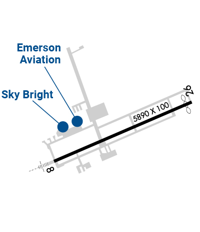Airport Diagram of KLCI