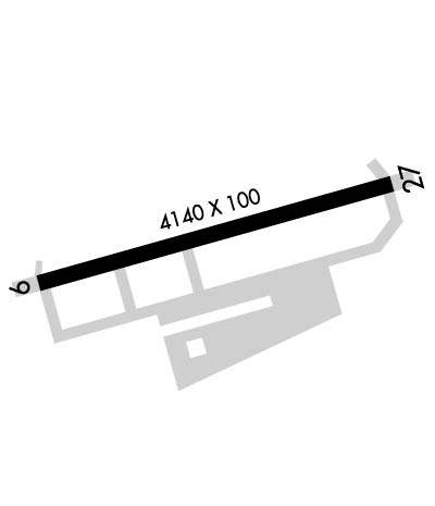 Airport Diagram of KLDJ