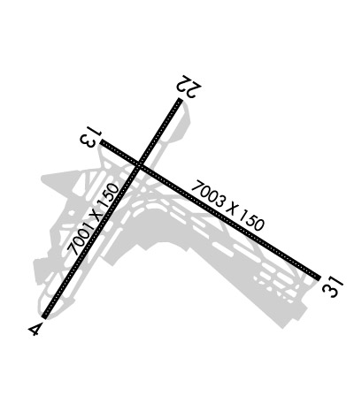 Airport Diagram of KLGA