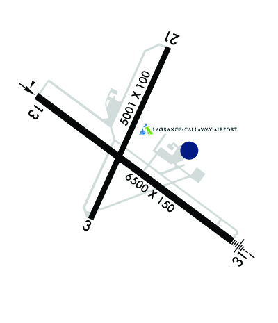 Airport Diagram of KLGC