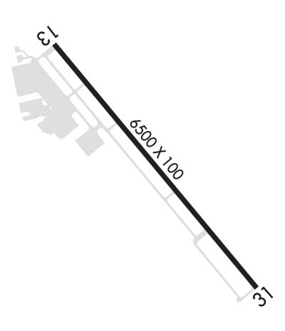 Airport Diagram of KLNC
