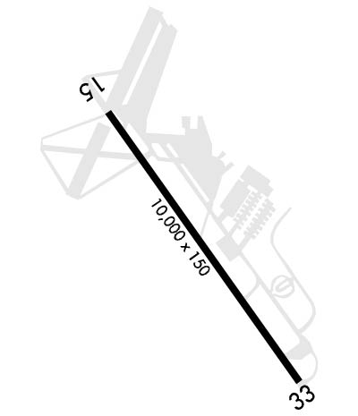Airport Diagram of KLSF