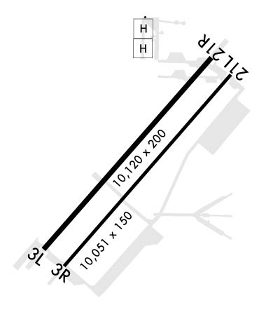 Airport Diagram of KLSV
