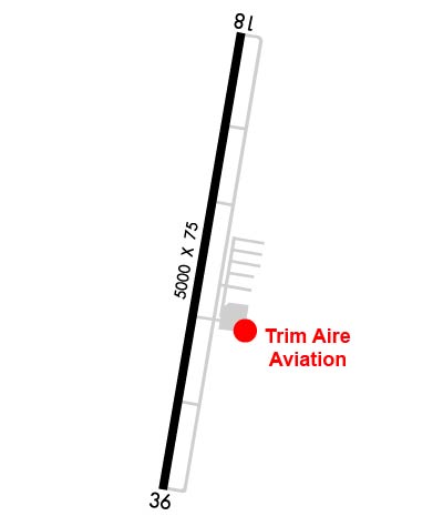 Airport Diagram of KLXY